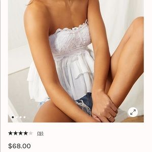 NWT Adella corset cami Freepeople